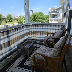 Chất lượng cao bền 100% Virgin HDPE lưới nhựa riêng tư hàng rào màn hình cho vườn và sân sau sử dụng - Product Image 5