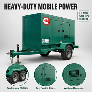 Generadores Diésel Súper Silenciosos de 50 kva, 200 kva, 220 kva, 250 kva, 300 kva, 50/60 Hz con Motor Cummins, Perkins o Weichai, Generador de 200 kva - Product Image 5