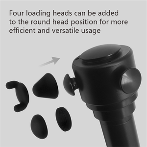 Pistol Pijat Terapi Titik Pemicu Pereda Nyeri Akupresur Presisi Pelepasan Cepat Ekstra Panjang Getaran 7000rpm - Product Image 5