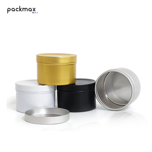 50ml <b>Mini</b> Aluminum Tin for Solid Aromatherapy Candle Cream Tea - Factory Direct Small Jar In Stock Wholesale - Product Image 6