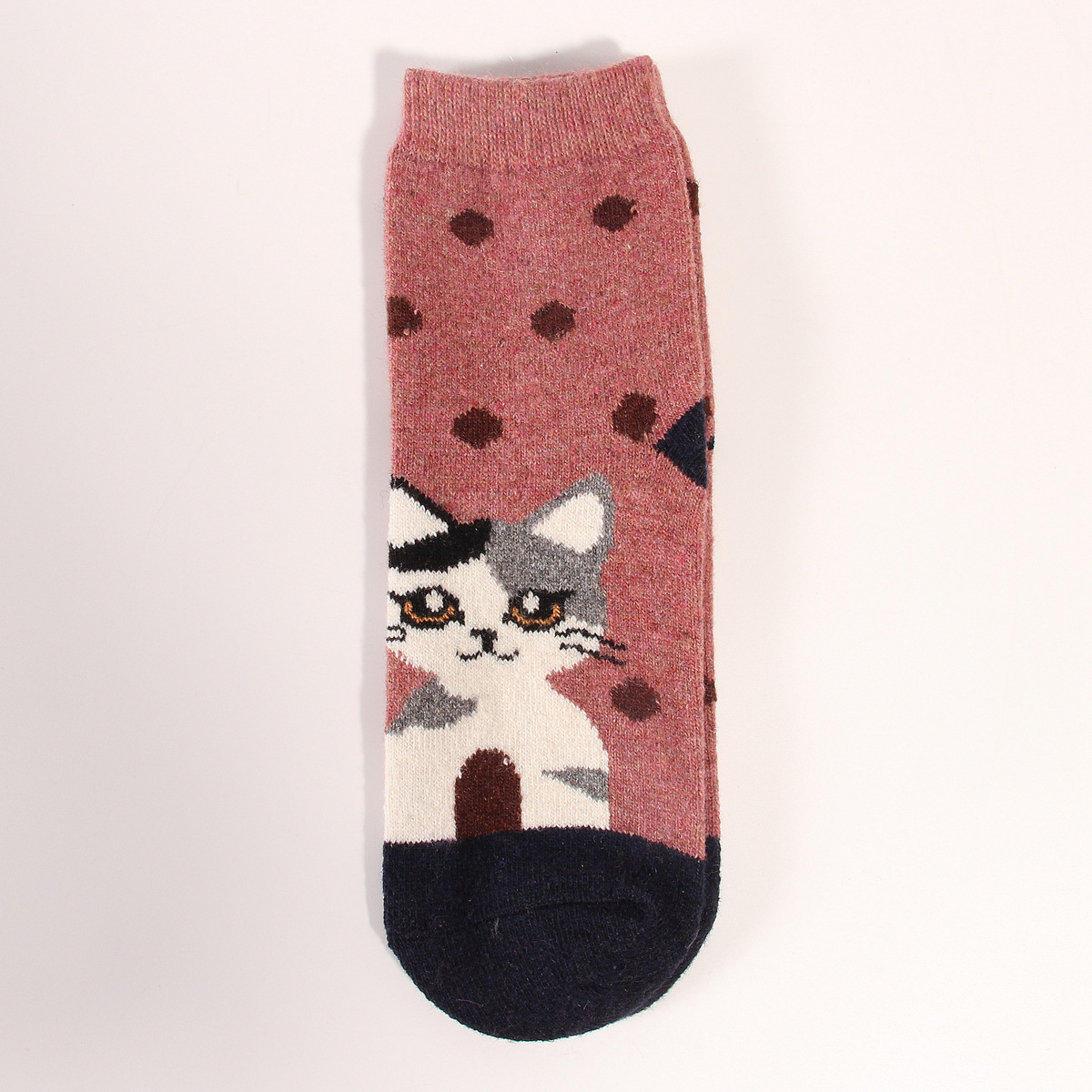 Pink dots cat