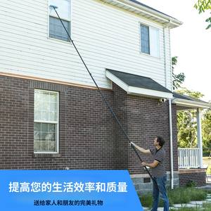 12 피트 높은 도달 탄소 섬유 확장 극 3.5-12 FT 거미줄 먼지떨이 패턴 거미 웹 브러시 클리너 제작 서비스 - Product Image 1