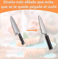 Kit de sushi en bambou de luxe avec tube à pousser écologique et ustensiles japonais Tubo Sushi Sushi Push Pop up Tube Sushi