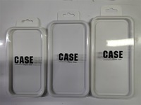 Pour iPhone clair imprimé au détail en plastique PVC téléphone portable boîte d'emballage Smartphone téléphone portable étui paquet
