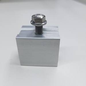 Soporte de Montaje para Techo de Junta Alzada <span class=keywords><strong>Kalzip</strong></span> S5 Solar, de Aluminio y Acero Inoxidable, con Inclinación Personalizada y Instalación Rápida, Venta al por Mayor - Product Image 4