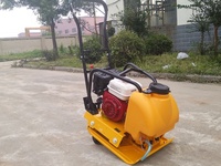 Compacteur à plaques électrique à essence unidirectionnel haute efficacité BMP90 pour le compactage des fondations et des chaussées en asphalte