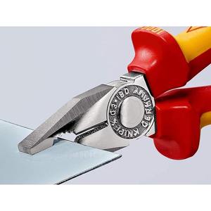 คีมปากแหลมคีบตัดแบบมีฉนวนพร้อมคลิปสปริง 180 มม. - Product Image 4