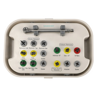 Kit de suppression totale dentaire manuelle avec jeu d'extenseur osseux Fixation cassée Implant Clé à cliquet pour une expansion osseuse efficace