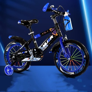 Vélo à vitesse unique en acier <span class=keywords><strong>pour</strong></span> enfants <span class=keywords><strong>pour</strong></span> 4-8 ans <span class=keywords><strong>VTT</strong></span> 14 pouces avec ligne de frein et pédale ordinaire vélo de sport en plein air - Product Image 5