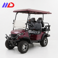 Véhicule électrique de golf pour le tourisme et la patrouille sur les terrains de golf, utilisation en extérieur, voiturette de golf à vendre
