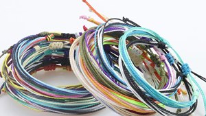 Hot Bán Bán Buôn Không Thấm Nước Có Thể Điều Chỉnh Chuỗi Chủ Đề Bohemian Phong Cách Đồ Trang Sức Thời Trang Handmade Sáp Sợi Dây Thừng Vòng Đeo Tay Quyến Rũ - Product Image 5