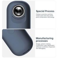 Dropshipping OEM Caméra panoramique extérieure 360 Wi-Fi Support VR Caméra de sport Caméra vidéo intelligente