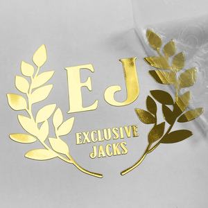 電話ケース用のカスタムロゴ印刷薄いニッケル転写金属ステッカー - Product Image 6