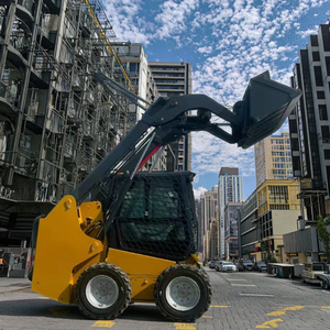 יעילות גבוהה מיני החלקה stoader סגור תא המפעל מחיר euro5 מנוע דיזל משאבת הידראולי 4 גלגל מכירה כונן למכירה - Product Image 1