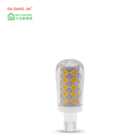 Lampu LED GY6.35 Bi Pin Base 3W 300Lumen 12V 120V 220V Putih Hangat 2700K Dapat Diredupkan GY6.35 G4