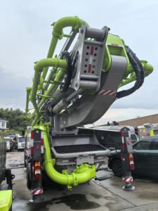 2020 जूसोमलियन 56 मीटर कंक्रीट पंप ट्रक zlj5440thbb 6rz बूम 180m/h आउटपुट मर्सेडीज एट्रोस चेसिस 300kw इंजन - Product Image 2