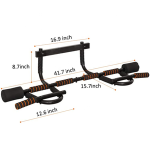 Wellshow Sport Kéo Lên Thanh Cho Cửa Di Động <span class=keywords><strong>Pullup</strong></span> Chin Up <span class=keywords><strong>Bar</strong></span> Nhà Không Có Ốc Vít Đa Chức Năng <span class=keywords><strong>Dip</strong></span> <span class=keywords><strong>Bar</strong></span> Tập Thể Dục Cửa Exerciser - Product Image 2