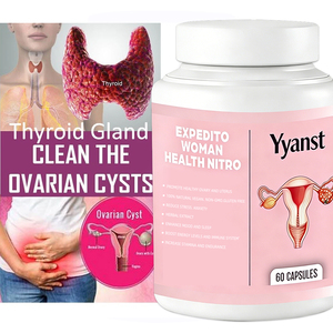 Complément Herbal pour Adultes Marque Blanche – Favorise la Santé Ovarienne et l'Équilibre Hormonal – Capsules pour la Santé Féminine – Naturel et Sans Gluten - Product Image 3