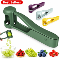 Coupe-rangées de raisins manuel, séparateur de fruits de qualité alimentaire, gadget de cuisine pour la découpe de fruits frais, pour salades et préparation de repas pour bébés