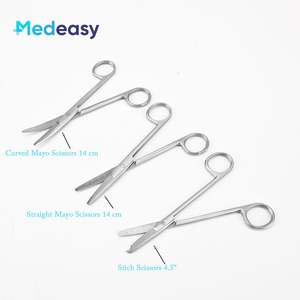 Hochwertiges 13-teiliges chirurgisches Basic Minor Surgery Kit mit chirurgischen Instrumenten Pinzette Schere Nadelhalter Set für das Training - Product Image 6