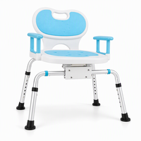 Chaise de douche médicale personnalisée OEM pour la réadaptation à domicile