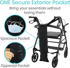 Échantillon gratuit, béquille sous-aisselle en acier inoxydable de deux litres, stable, épaisse, absorbant les chocs, pour personnes âgées blessées et rééducation - Product Image 3