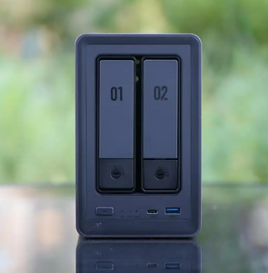 UGREEN DXP2800 2托架台式机NAS英特尔N100四核4K，适用于8gb DDR5内存固态硬盘新的USB连接存储 - Product Image 1