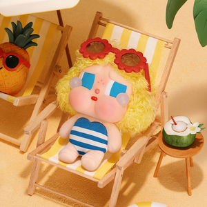 Vente chaude 100% original <span class=keywords><strong>POP</strong></span> MART CRYBABY Vacation Mode on Series Vinyl Plush Pendant Blind Box Peripheral Gift - Product Image 4
