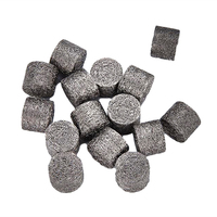 Filtre en maille tricotée compressée en acier inoxydable 304 316 430 pour lance à mousse de neige à cellules ouvertes pour nettoyeur haute pression