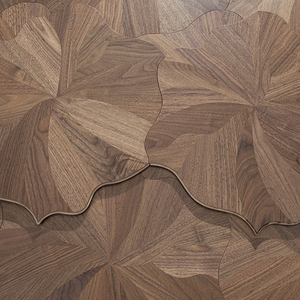 Suelo de Parqué Hexagonal de Roble Blanco Europeo Multicapa de 18 mm, Resistente al Desgaste, con Certificación CE, Grado ABC, para Bebés y Niños - Product Image 2