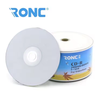 CD-RW vierges Ronc 56x 80 minutes 700 Mo en stock, matériau PC monocouche 120 mm, prix usine, logo OEM