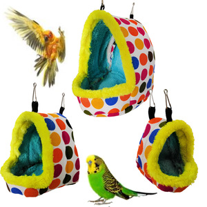 Grosir Pabrik penjualan laris tempat tidur gantung burung nuri hangat musim dingin sarang burung Lovebird parkit <span class=keywords><strong>Cockatiel</strong></span> - Product Image 5
