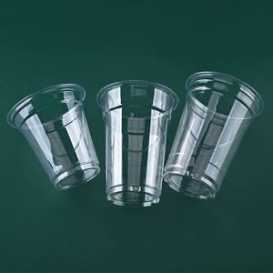 Fabricants professionnels, vente en gros de gobelets en plastique PET jetables de 12, 14, 16, 18, 20, 24 oz avec couvercles - Product Image 5