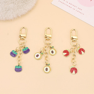 Nuevo Llavero de Frutas Estilo Coreano Inspirado en Instagram, Bonito Colgante de Cereza y Fresa para Bolsos, Accesorio para <span class=keywords><strong>Airpods</strong></span> con Diseño de Corazón de Niña, Ideal para Comercio Transfronterizo - Product Image 4