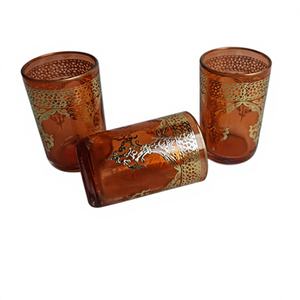 Vasos de Té Coloridos Mediterráneos con Caja, Elegante Juego de Café y Té de 9x6cm, Hecho en India - Product Image 1