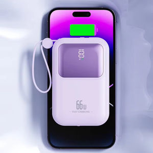 Banque d'alimentation d'usine 20000mAh avec charge rapide et rapide Banque de <span class=keywords><strong>batterie</strong></span> <span class=keywords><strong>externe</strong></span> en bois USB de type C pour téléphone portable - Product Image 2