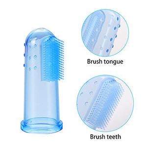 Spazzolino da denti per bambini, spazzolino da denti per dito in Silicone morbido per uso alimentare - Product Image 5