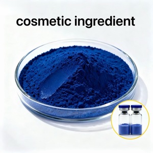 Fournisseur d'usine : Matière première cosmétique GHK-Cu 50mg de haute qualité (poudre lyophilisée bleue) - Product Image 5