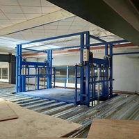 Industrieller 500kg Kleiner Lastenaufzug 1000kg 5000kg Außenwand-Montierter Frachtlift Warenlift für Lager