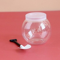 Emballage de soins de la peau en plastique Cosmet 160ml 210ml Pot cosmétique en plastique de crème glacée