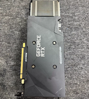 Carte graphique de jeu RTX 3070 8G GDDR6 256 bits 14 Gbps refroidie par ventilateur, 3 ventilateurs, DirectX 12 pour ordinateur de bureau