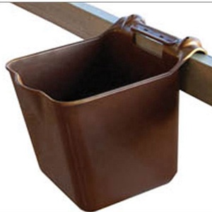 Crochet d'alimentation du bétail en plastique sur clôture bétail <span class=keywords><strong>vache</strong></span> Poly cheval mangeoire mangeoire seau à eau pour bétail cheval - Product Image 6