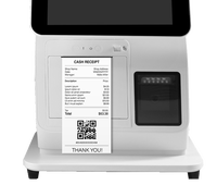 Desktoprestaurant 15.6 pouces mini système de paiement tactile point de vente nfc terminal pos kiosque de commande en libre-service