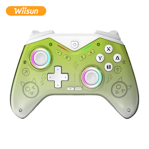 OEM LOGO CM-619 Double Shock Vibration RGB Lights Gamepad Game <strong>Controller</strong> for NS PC Wiisun - Product Image 5