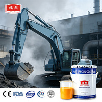 Peinture acrylique fluorocarbonée bicomposante liquide pour application au pistolet sur équipement industriel