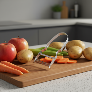 Metaltex Zack Peeler Pack Of 6 Stainless Steel <b>Vegetable</b> <b>Fruit</b> Peeler Kitchen <b>Tool</b> - Product Image 3