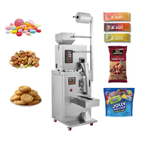 Máquina Automática de Envasado Vertical para Nueces, Granulados, Anacardos, Pistachos y Cacahuetes con Sellado Trasero de Bolsas
