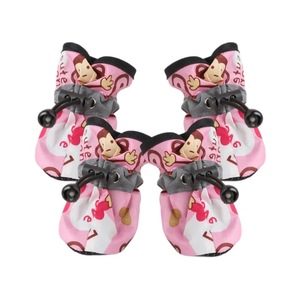 Zapatos de verano para perros pequeños, antideslizantes, impermeables, con diseño de animales de dibujos animados, cubrepatas para mascotas, para Teddy, Bichón, Pomerania - Product Image 4