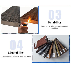 Revêtement <span class=keywords><strong>de</strong></span> sol extérieur moderne en PVC ASA, texturé 3D, co-extrudé, léger, durable 5 ans, écologique, antidérapant, ignifuge, pour <span class=keywords><strong>jardin</strong></span> - Product Image 4