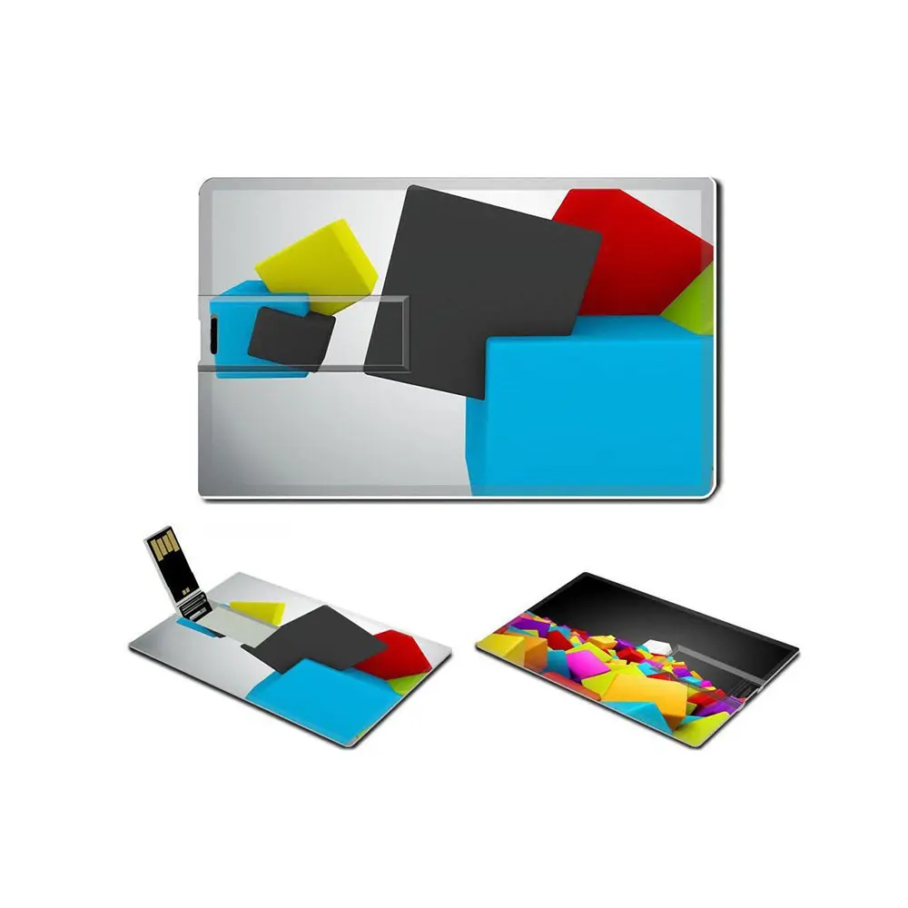 New Custom Logo Promotional Creative Card usbフラッシュドライブ8GB USB 2.0 Memory Credit Card